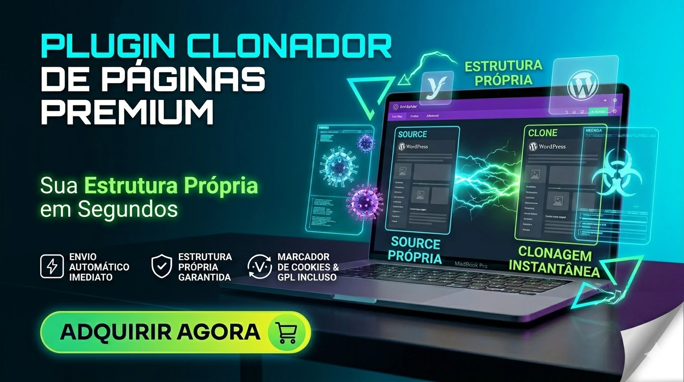 Plugin Clonador De Páginas Premium: Sua Estrutura Própria